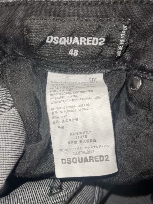 Blugi Dsquared2 Negrii