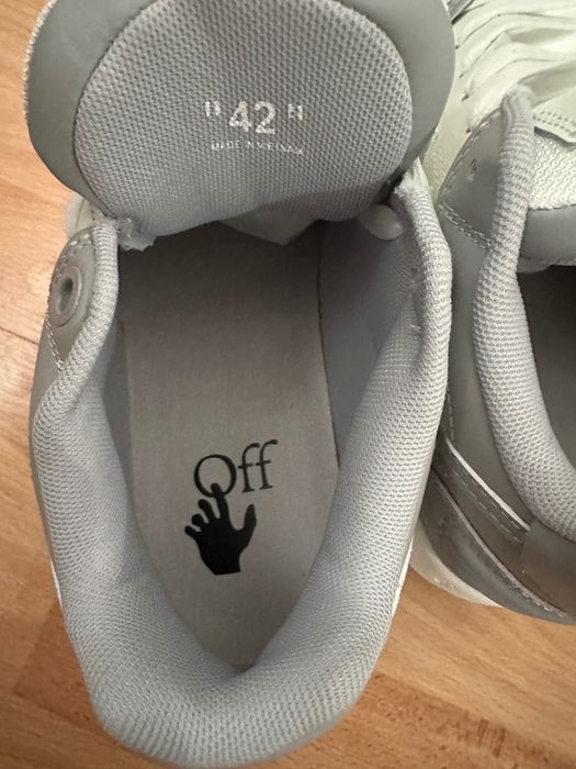 Off-White Out Off Office gri marimea 42