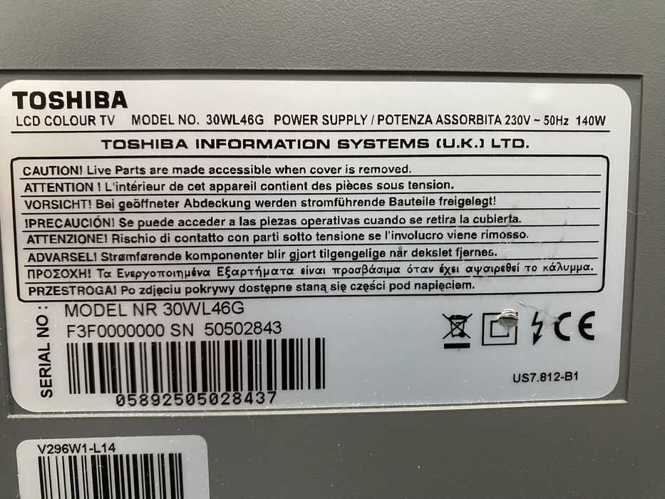Televizor lcd Toshiba