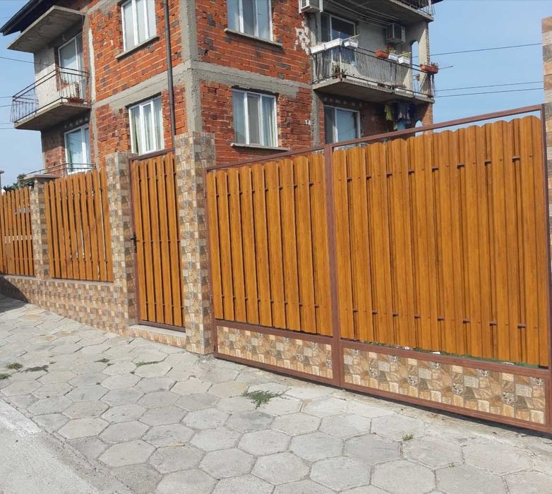 Метални вертикални профили ограда Класик -ОградкиБГ