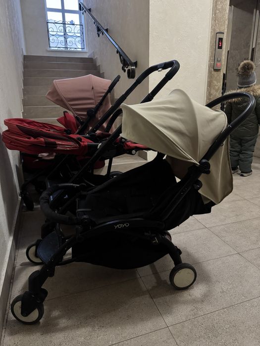 Коляска yo yo в цвете тауп