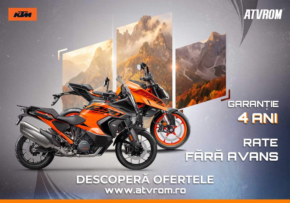 Motociclete KTM (Yamaha,Kawasaki)