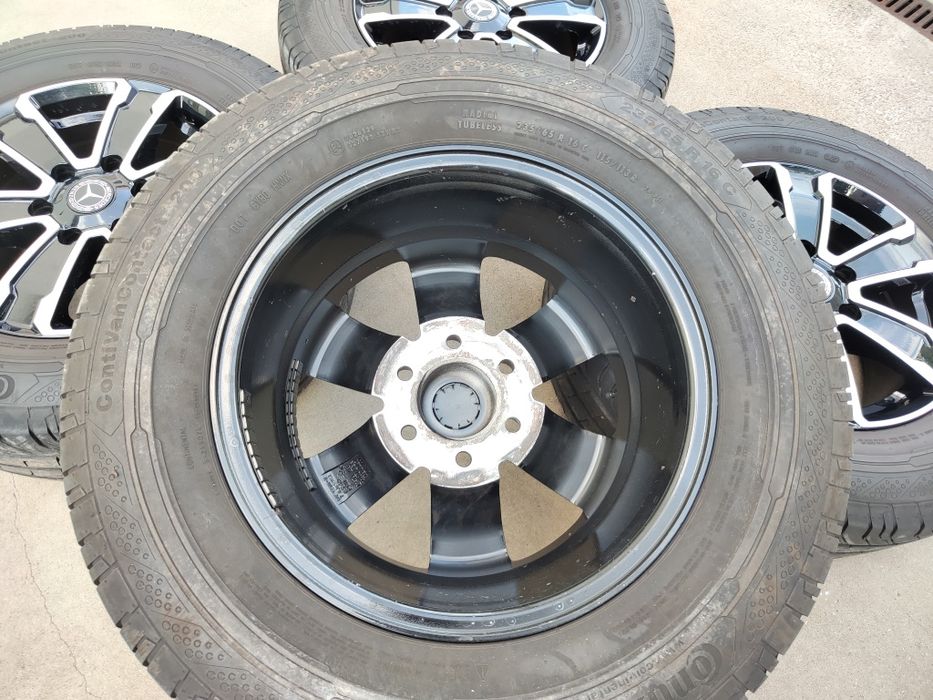 16 5x130 Mercedes Sprinter Vw Crafter лети джанти 6х130 спринтер крафтер 235 /65/16 Continental летни