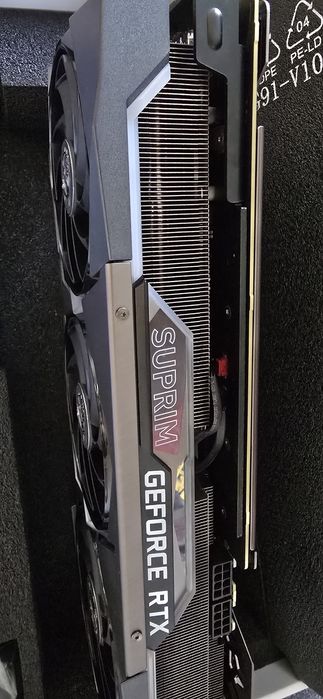 Placa Video MSI GeForce RTX 3070 Ti SUPRIM X 8GB 256 Bit