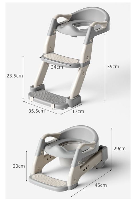 Детский сиденья на унитаз с лестницей