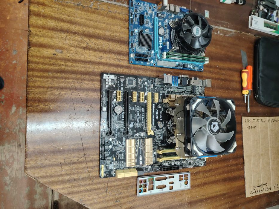 Срочно сборка I7 4790K с кулером