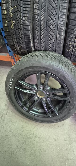 Jante aluminiu  bmw + cauciucuri