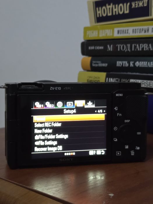 Sony zv-e10 с обективами