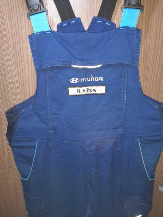 Pantaloni lucru cu bretele  Hiunday nr 50