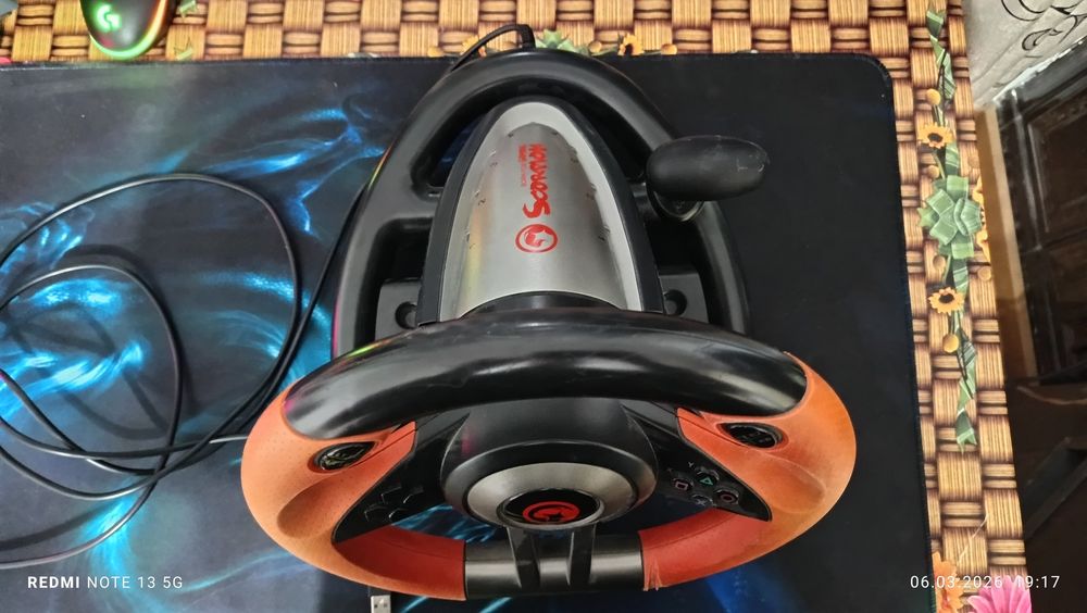 Vand volan gaming scorpion GT-902