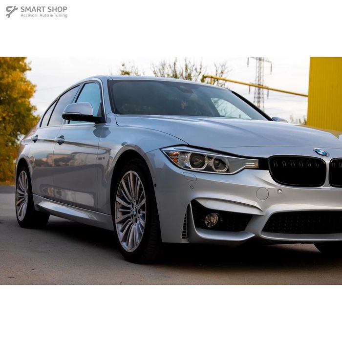 Bara Fata cu Grile Centrale Duble BMW Seria 3 F30 F31 Non LCI & LCI (2