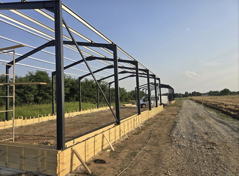 Vand hale si structurii metalice din europrofile ipe ino hea sau teava rectangulara