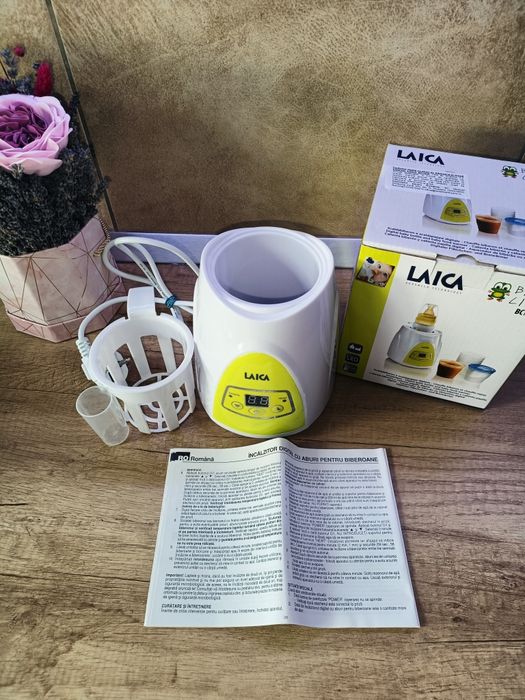 Incalzitor digital cu aburi pentru biberoane Laica BC1004