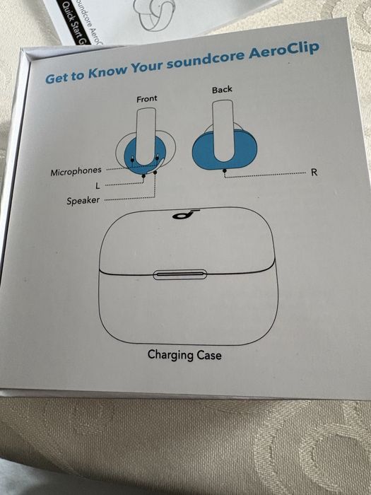 Безжични слушалки Soundcore AeroClip