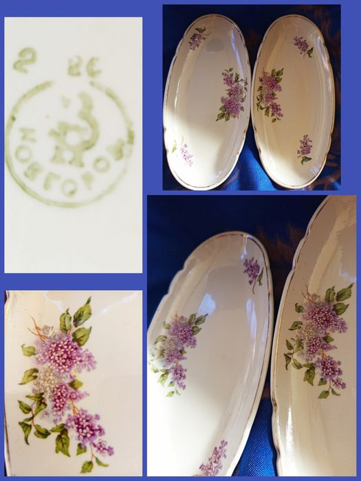 Красивые фарфоровые блюда