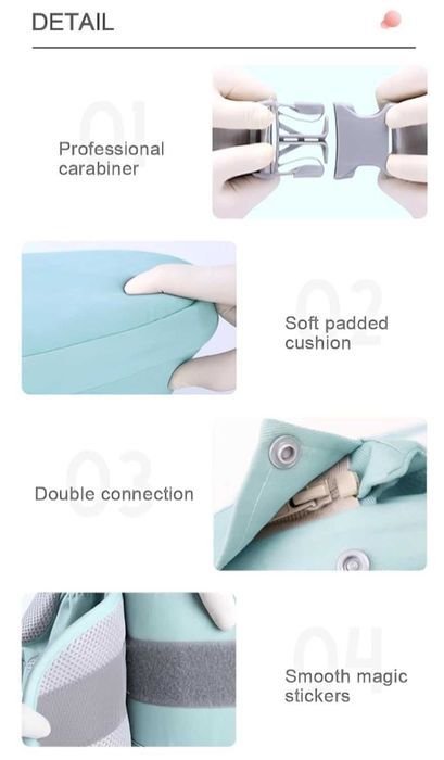 Ергономична раница 6в1, Кенгуру,  новородено, бебеносене, седалка дете