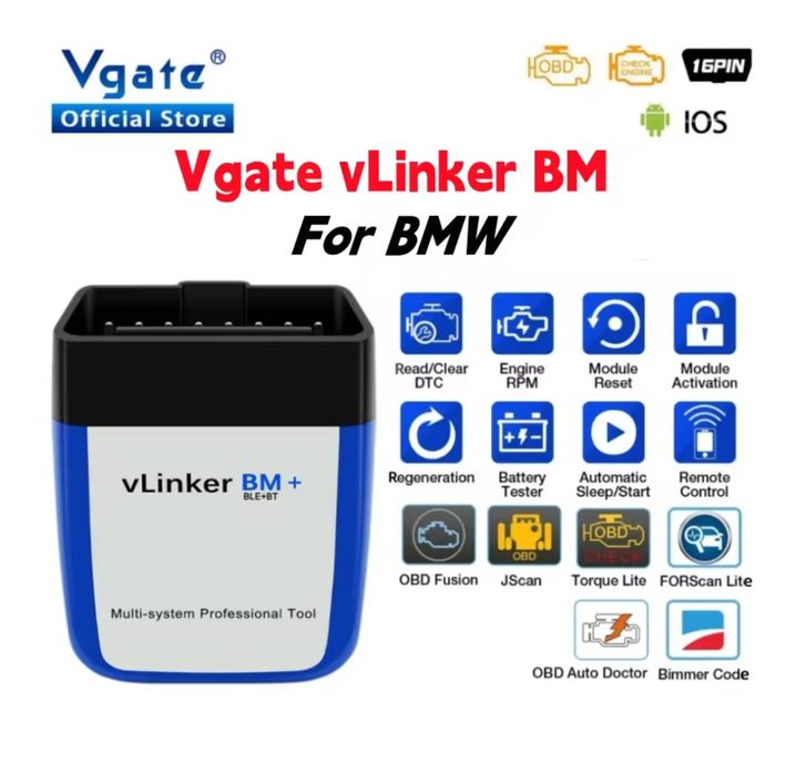 VLinker Interfață Codare BMW Activare Funcții BMW Seriile E F G , Nou