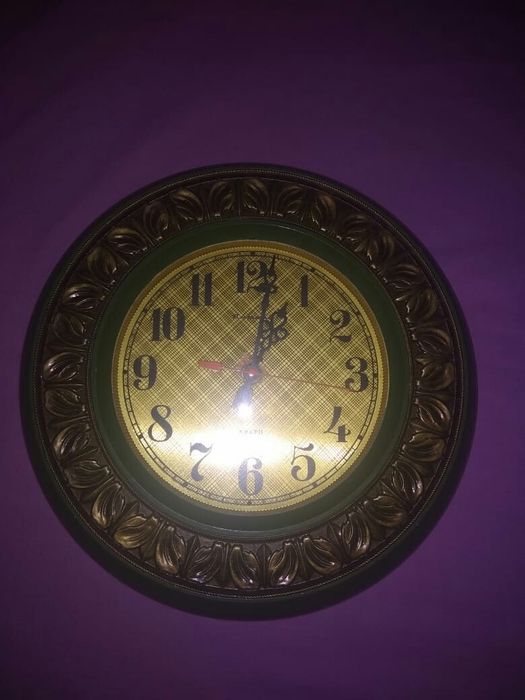 Ретро часы ЯНТАРЬ