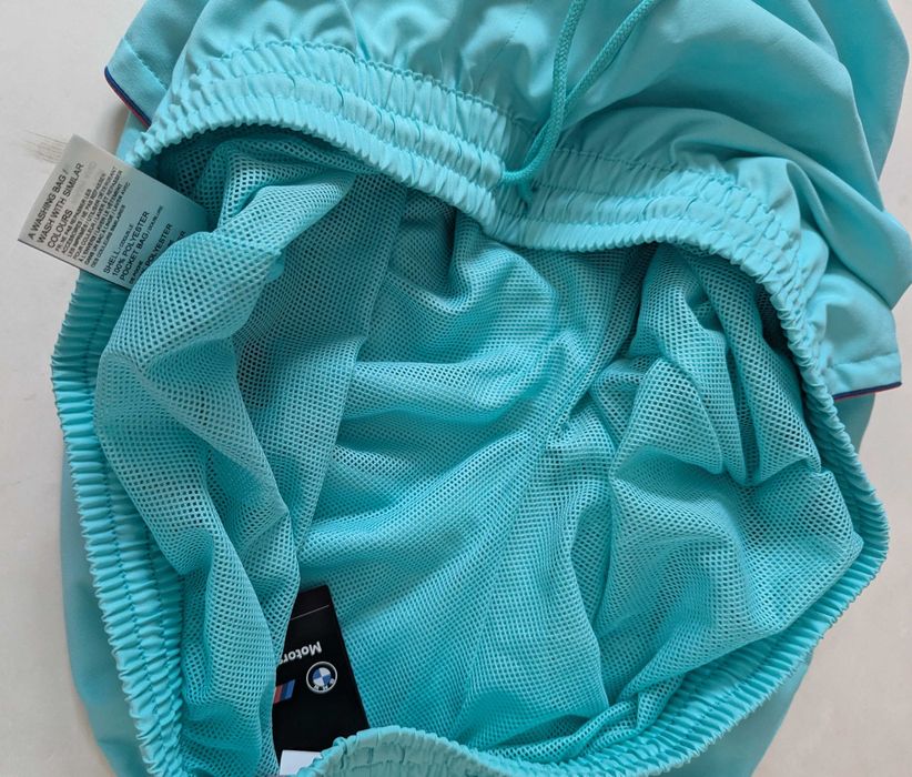 Puma BMW Woven мъжки зелени шорти от Сащ