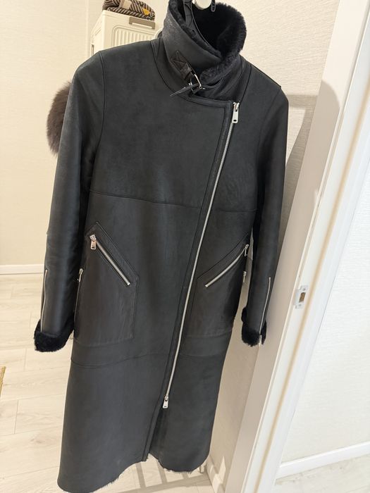 Дубленка натуральная кожа