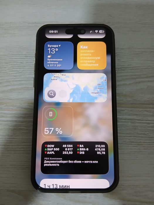 Тезда ва арзон нархда Iphone 15 pro max сотилади