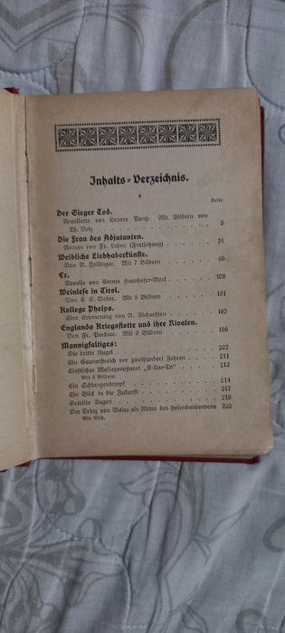 Две книги на немецком 1912год