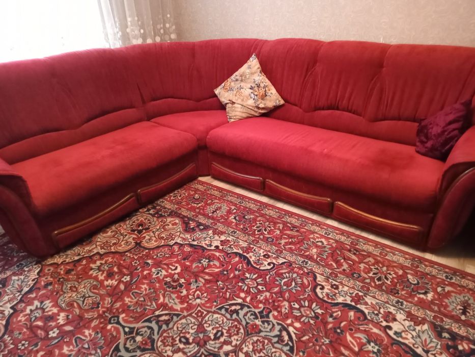 Мягкий уголок с креслом