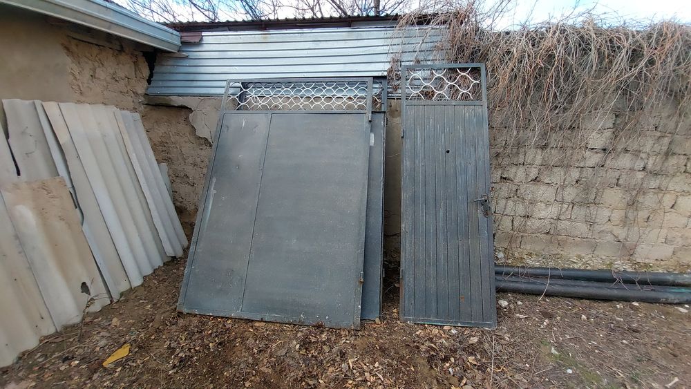 Ворота б/у состояние среднее