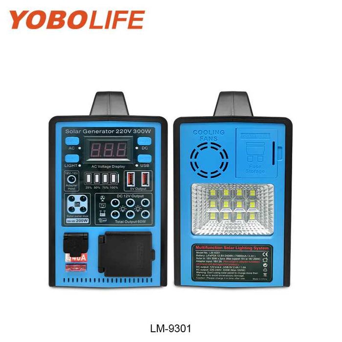 Bepul "svet" Mini stansiya arzon varianti quyosh panel bilan komplekt