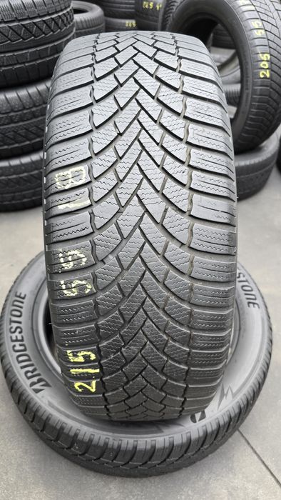 2 anvelope iarnă Bridgestone 215/55/18 -2019