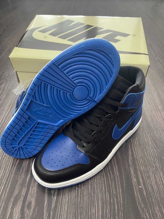 Adidasi Nike AIR Jordan 1 Royal High l Produs NOU