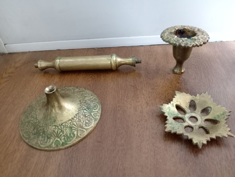 Подсвечник из бронзы