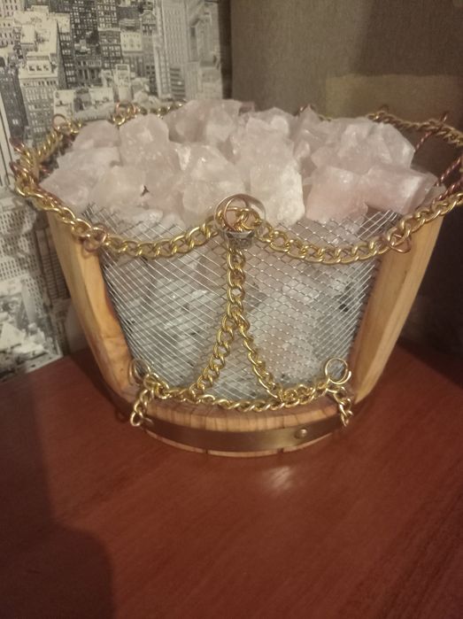 Солевой светильник продам