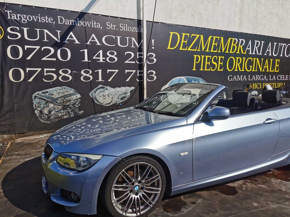 Dezmembrez bmw 325D e93/320 e93/decapotare bmw e93/bara e93/far e93