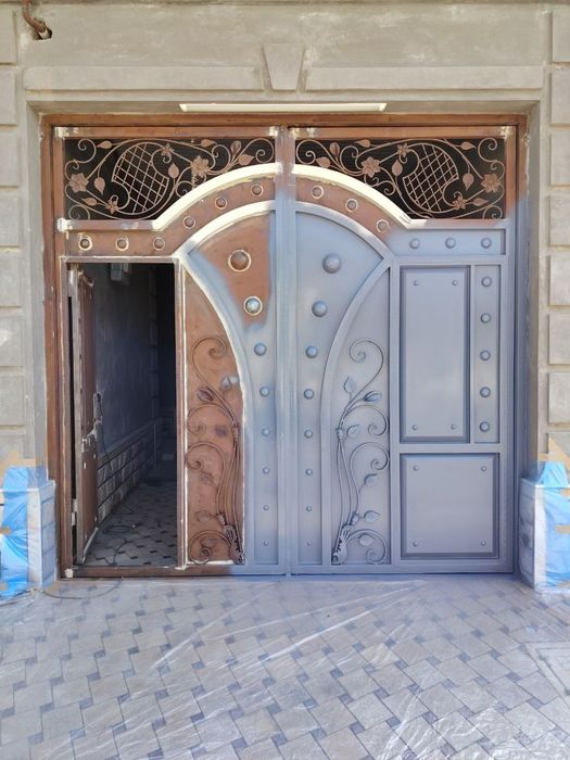 Ремонт Покраска металлоконструкций ворот перил дверей