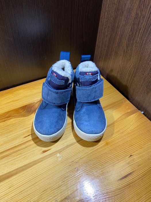 Viking детски зимни велурени обувки с пух