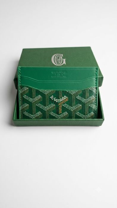 Goyard cardholder Green