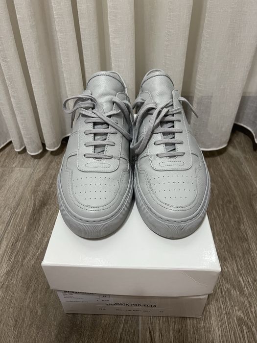 Sneakers Common Projects Bball Low Bumpy Grey EU42 – Made in Italy