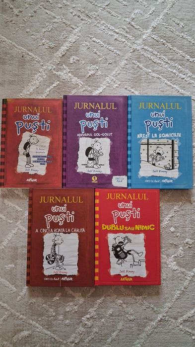 Jurnalul unui puști: Volumele 1, 5, 6, 7, 11