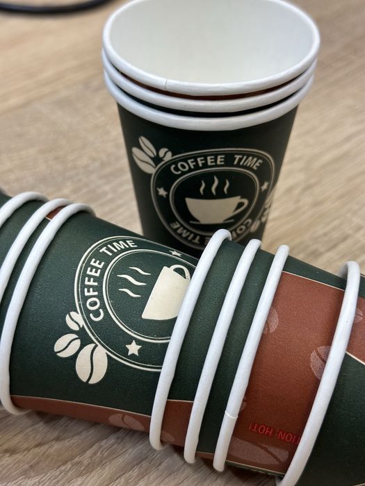 Pahare carton trio coffee calitate premium