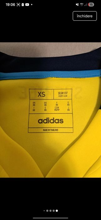 Tricou de fotbal ADIDAS cu nationala Sverige