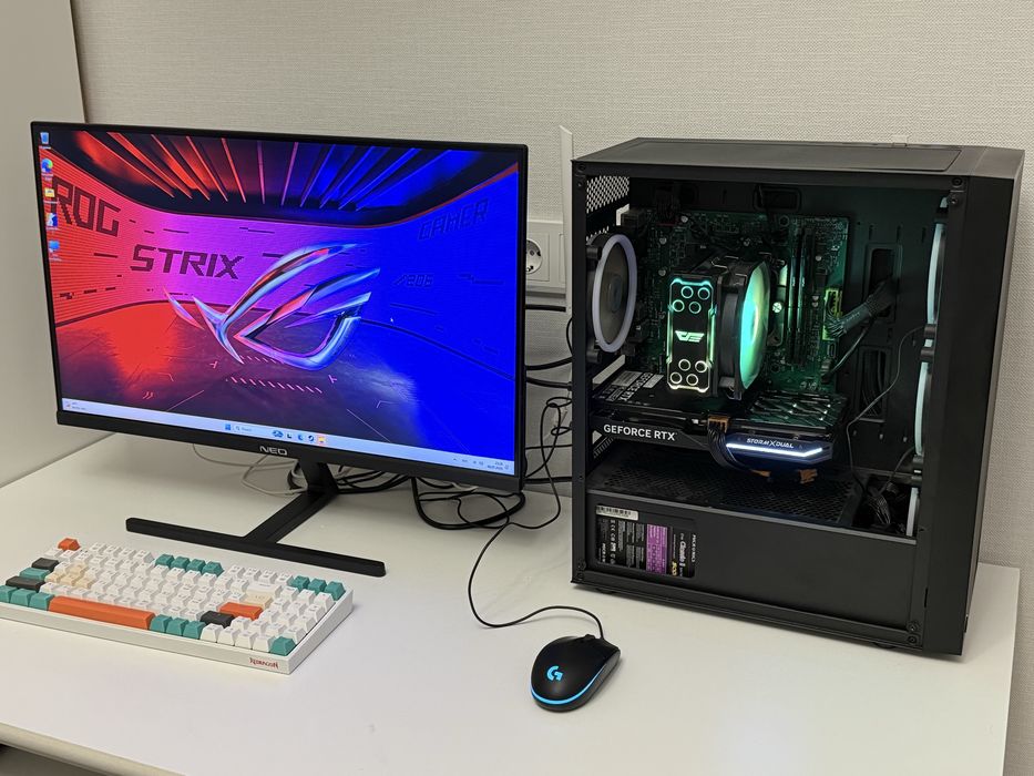 Компьютер игровой комплект rtx 4060