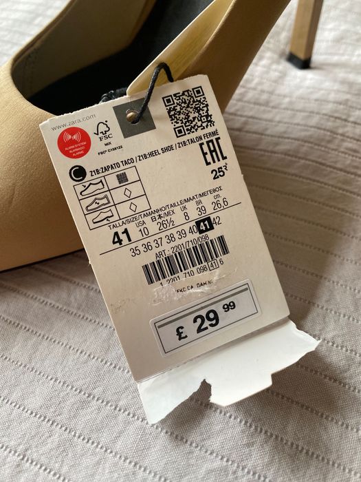 Обувки Zara нови