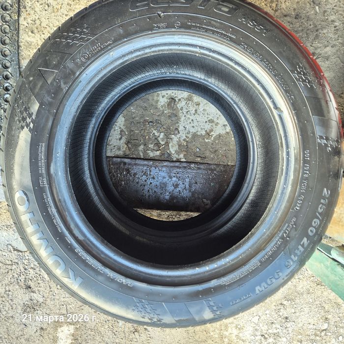Шины летние размер 215/60/R16.