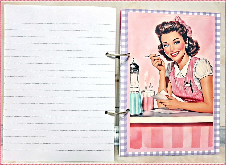 Тефтер за рецепти "В моята розова кухня"