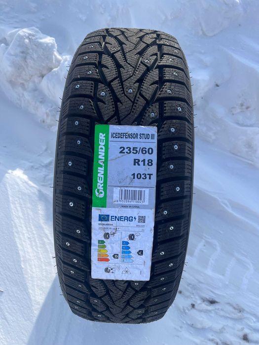 235/60 R18 103T ICEDEFENSOR STUD III Grenlander (шипованные)