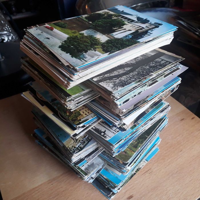 Lot mare de 516 carti postale vechi pentru colectie, vederi orase