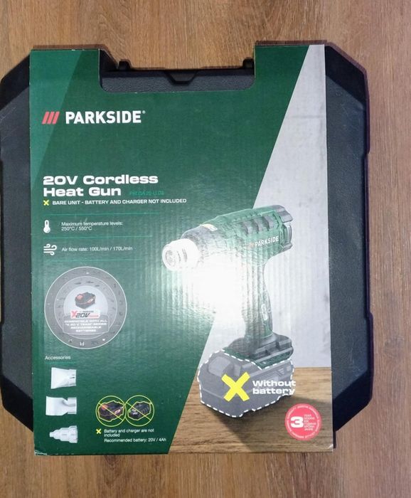 Suflanta aier cald parkside