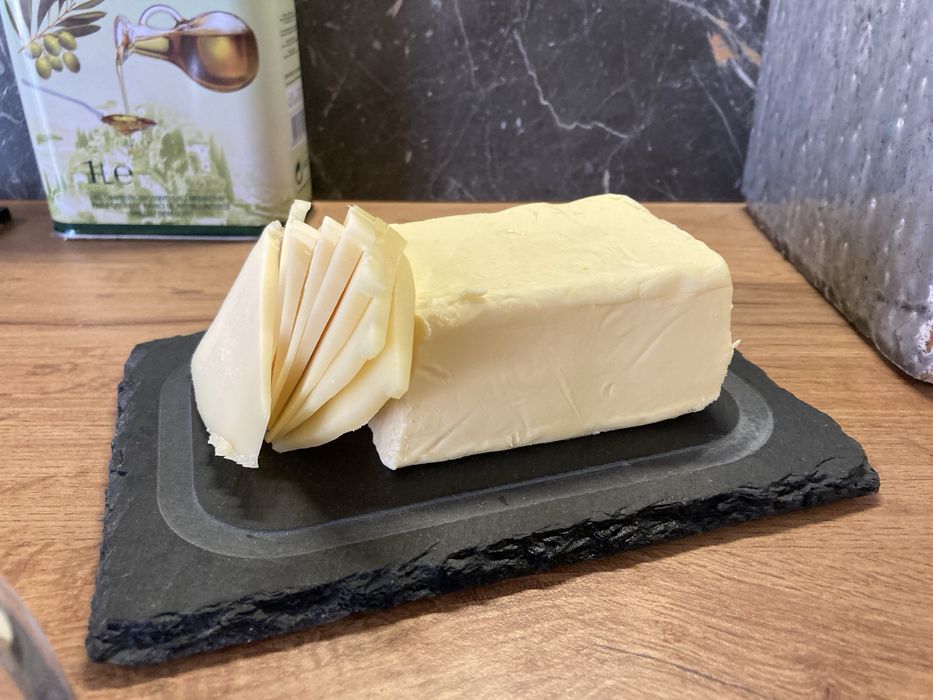 Масленка из камня и стекла