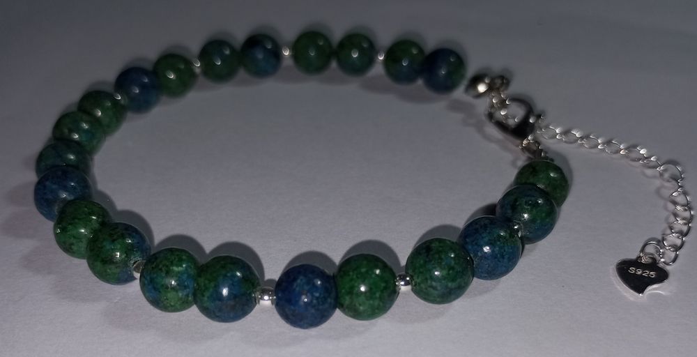 Brățară din Lapislazuli și argint 925